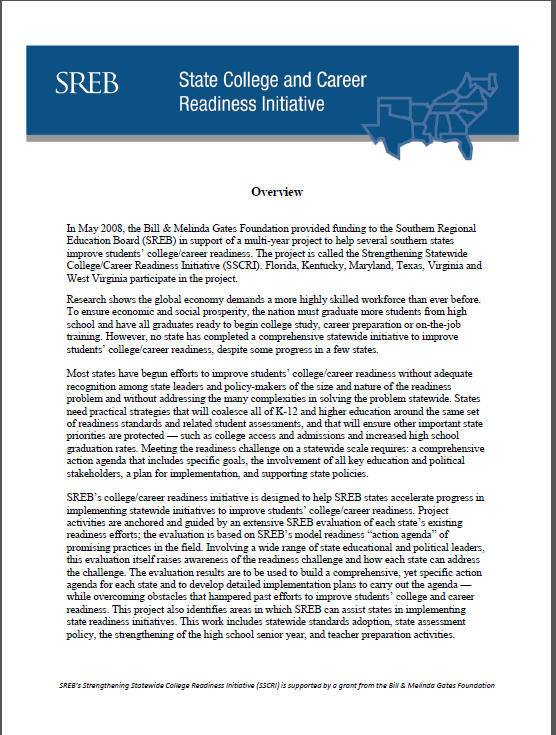 Overview Document on the Bill & Melinda Gates Foundation Grant