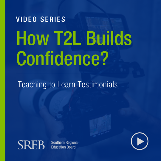 T2L and New Teacher Confidence