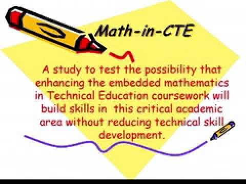 Math in Career and Technical Education
