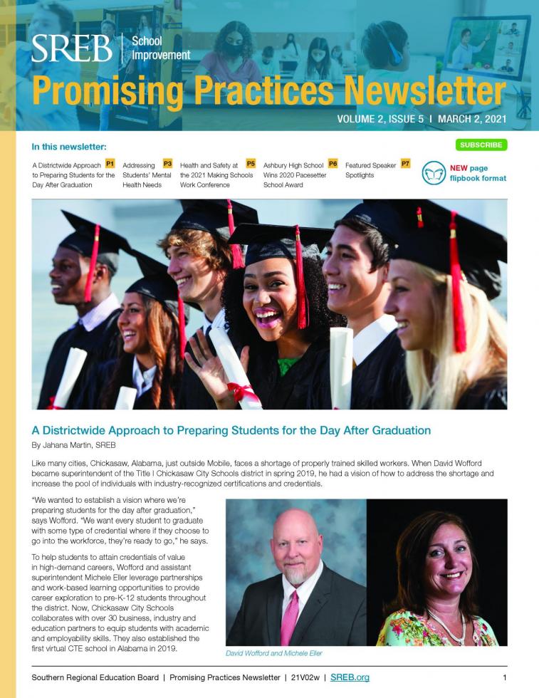 photo of newsletter cover