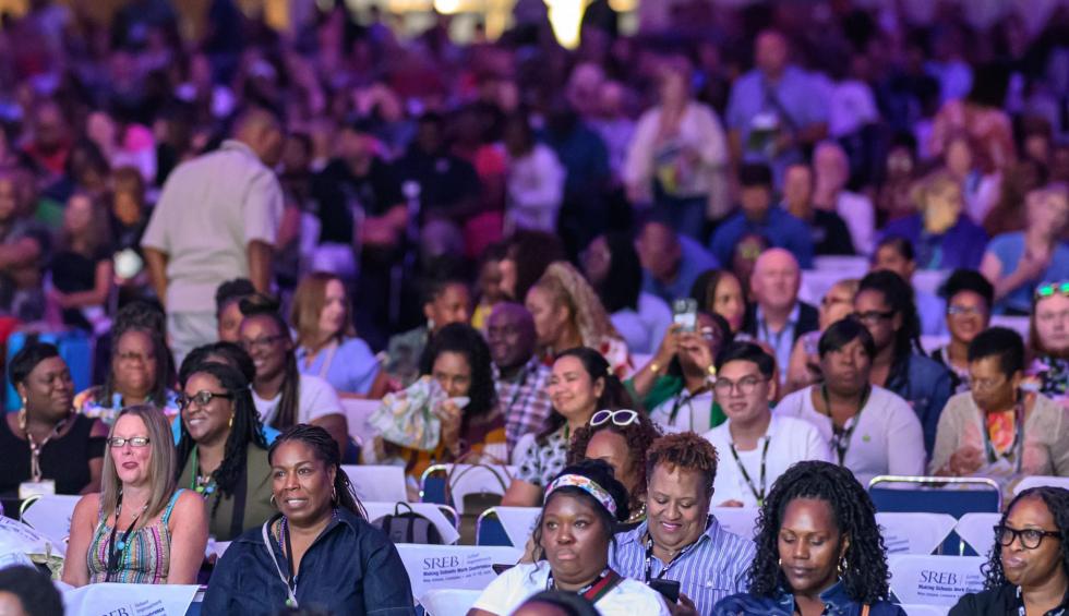 Attendees at the 2025 Conference gather for the keynote address