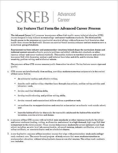 Key features cover