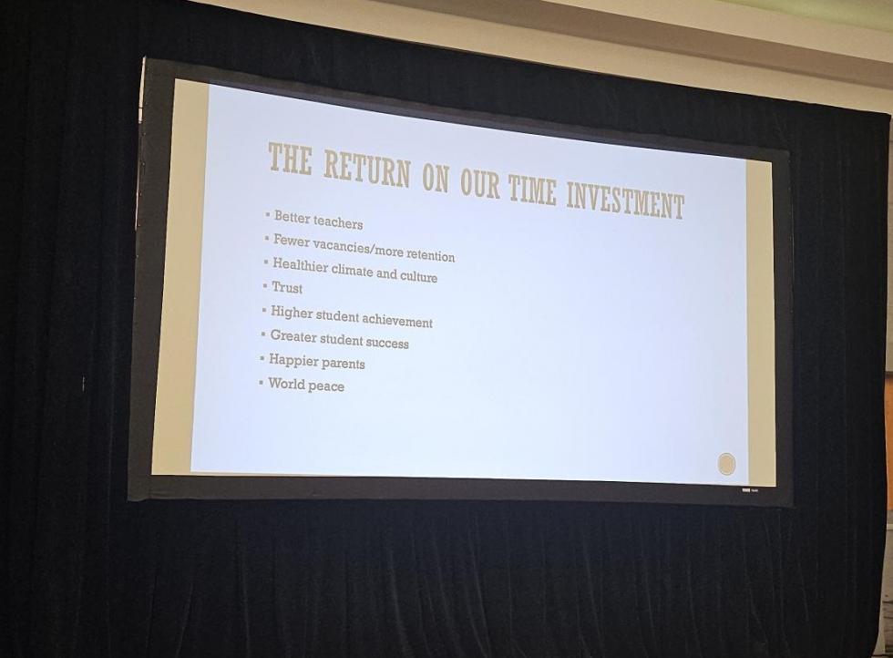 Your time investment leads to happier teachers, students, and parents and better school results.
