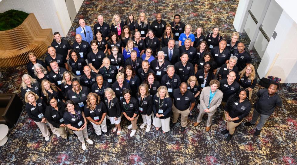 The SREB School Improvement team gathers for a picture at the 2025 conference