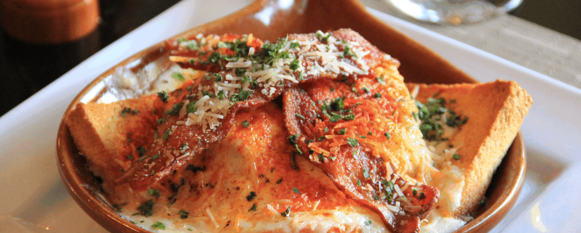Hot Brown at the Brown Hotel