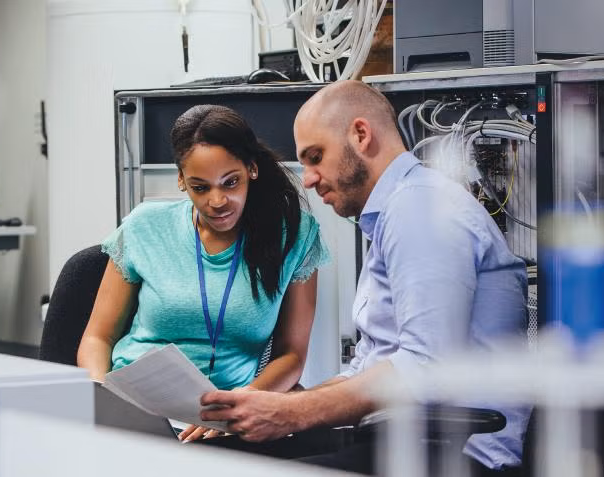 two teachers working together