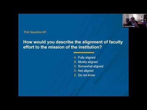 Aligning Faculty Effort to Institutional Mission