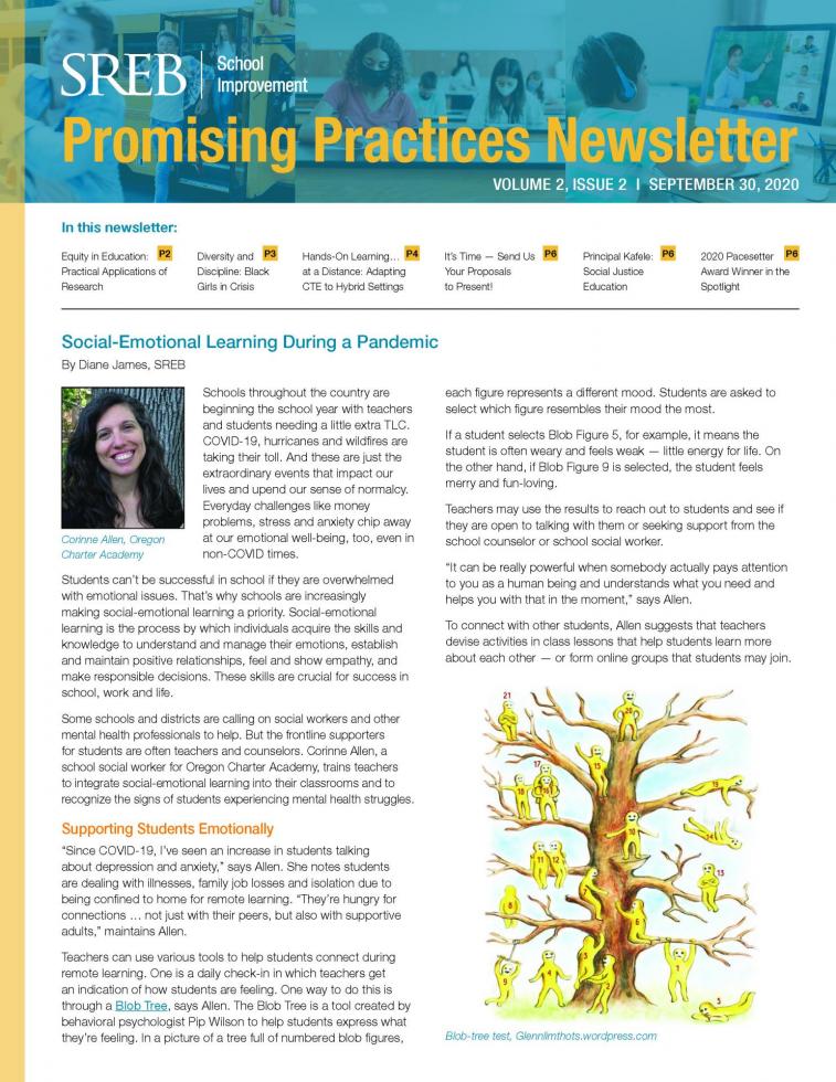 Promising Practices Newsletter Southern Regional Education Board