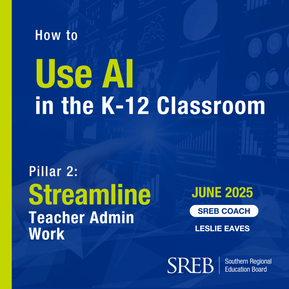 How to Use AI in the K-12 Classroom: Streamlining Teachers' Admin and Planning Work with Leslie Eaves