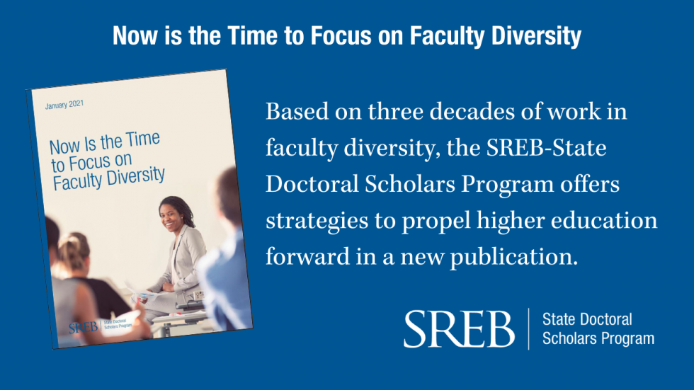 Now is the Time to Focus on Faculty Diversity graphic