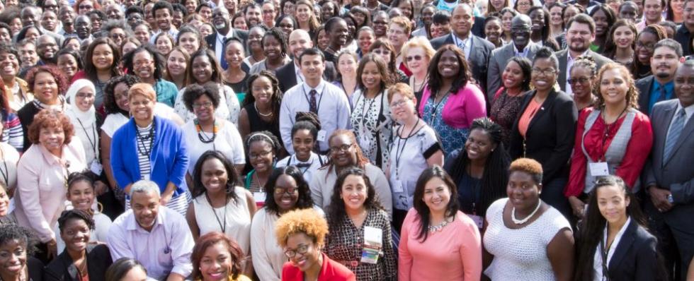 Group photo: attendees of the Institute on Teaching and Mentoring