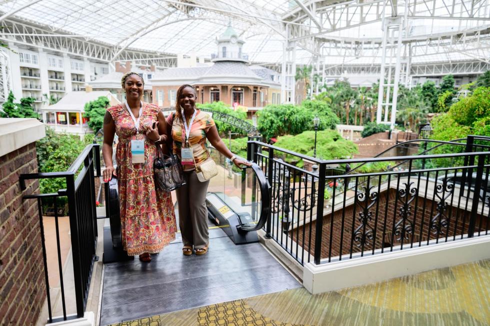 2026 attendees arrive at the conference