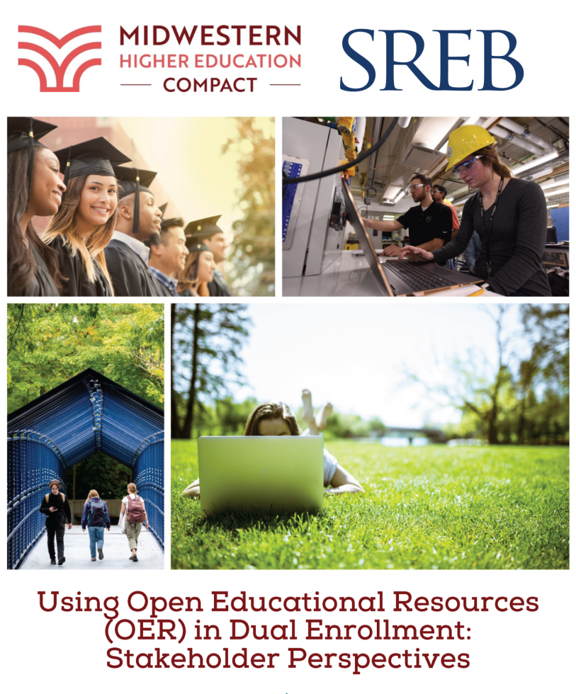 Cover of Using Open Educational Resources in Dual Enrollment